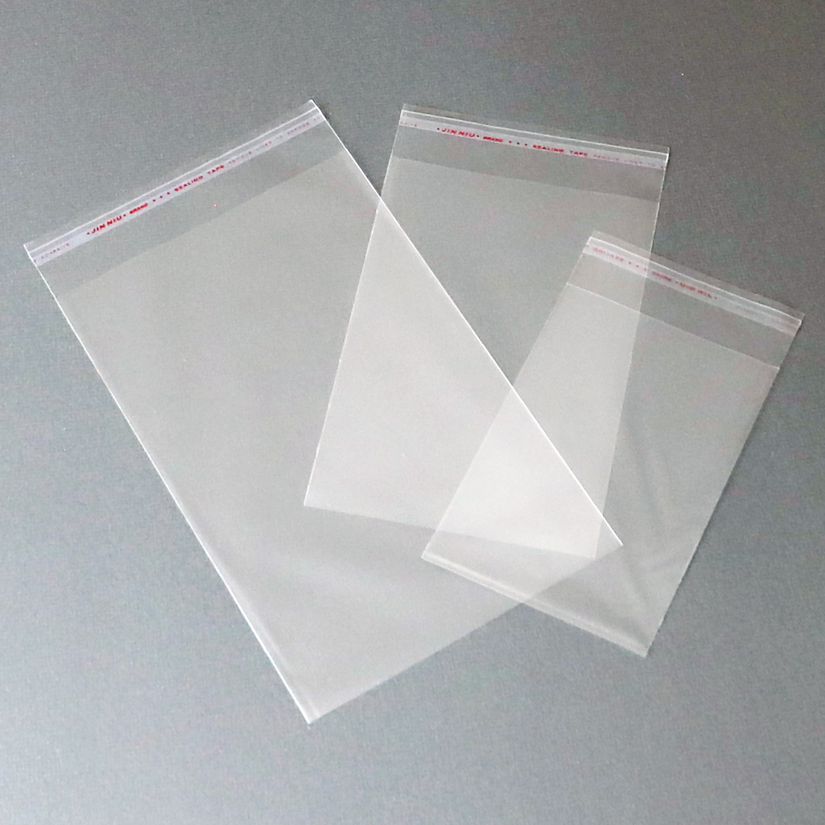 Self-adhesive Clear Cellophane Bags for Cookie, Bakery, Candle, Soap, Photo, Jewelry, Treats, and Party Favors