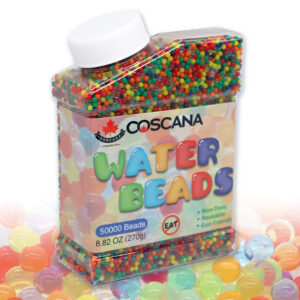Water Beads, 50000 pcs, Water Gel Beads Pearls Rainbow Mix Gel Bead for Vase Filler, Home Decoration, Wedding Centerpiece, Plants